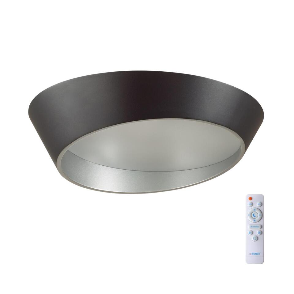 Фото №7  SONEX 7694/60L AVRA LED SN 587 Светильник металл/акрил/белый/черный/серебристый LED 60Вт 3000-6000K D500 IP20 пульт ДУ APEX