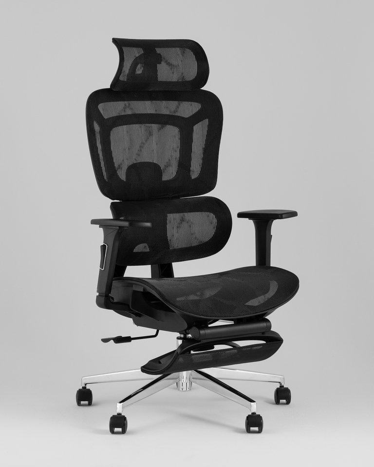 Фото №10  Кресло офисное TopChairs Nimbus черный
