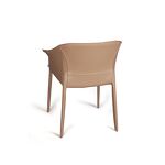 Превью фото №10  Top concept Стул с подлокотниками Джио, кожа хаки-тауп