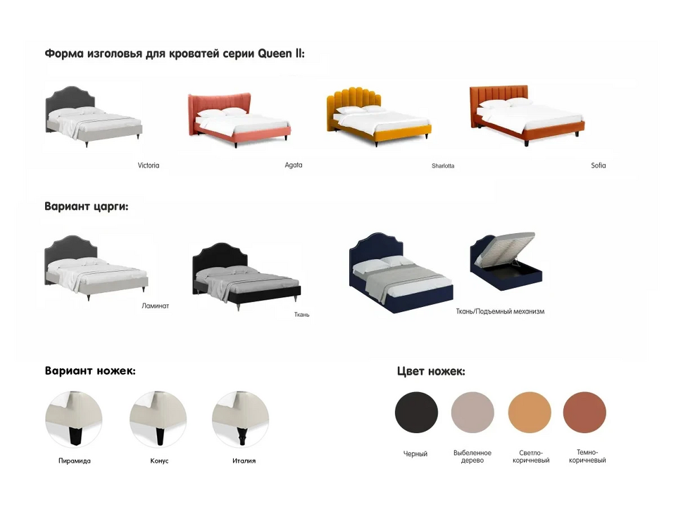 Фото №10  Кровать OGOGOHOME Кровать Princess II L