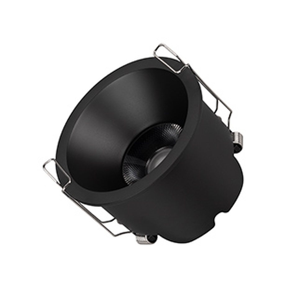 Фото №1  Arlight Светильник MS-HARBOR-R82-10W Warm3000 (BK, 36 deg, 230V) ( IP20 Металл, 5 лет)