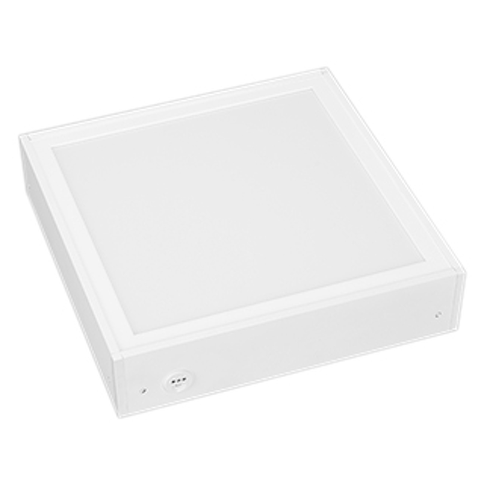 Фото №1  Arlight Светильник IM-EMERGENCY-3H-S300x300-17W White6000 (WH, 120 deg, 230V) ( IP40 Металл, 2 года)