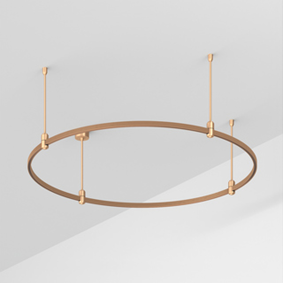 Фото №1  Arlight Основание ART-APRIORI-ROUND-ROD-400-R1200 (GD) ( IP20 Металл, 3 года)