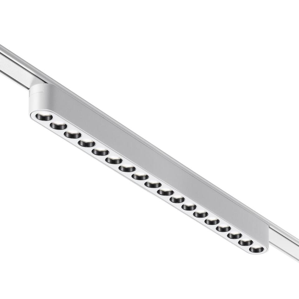 Фото №5  NOVOTECH 359245 SHINO NT23 179 белый Трековый светильник для низковольтного шинопровода IP20 LED 18W 48V 1710Лм 3000К SMAL