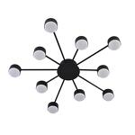 Превью фото №3  Люстра LUMION 8344/10C COMFI LN26 251 черный, металл Люстра GX53 LED 10*7W 220V TORINA