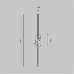 Превью фото №6  Настенный светильник (бра) Maytoni MOD256WL-L5BS3K1