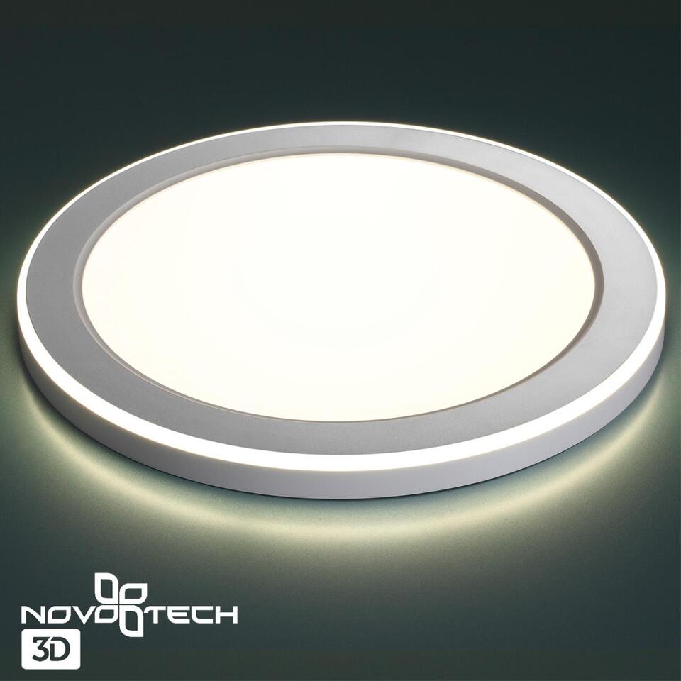 Фото №8  NOVOTECH 359016 SPOT NT23 498 белый Светильник встраиваемый светодиодный (три сценария работы) IP20 LED 4000К 18W+6W 100-265V 1680Лм SPAN
