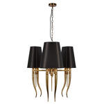 Превью фото №8  Подвесной светильник 10207/6 Gold Подвесной светильник LOFT IT Brunilde
