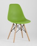 Превью фото №2  Стул Eames Style DSW зеленый x4 (разборный каркас)