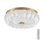 Превью фото №1  SONEX 7719/36L PIKO LED SN 567 Светильник металл/стекло/прозрачный/золотой LED 36Вт 3000-6500K D300 IP20 пульт ДУ TESORO