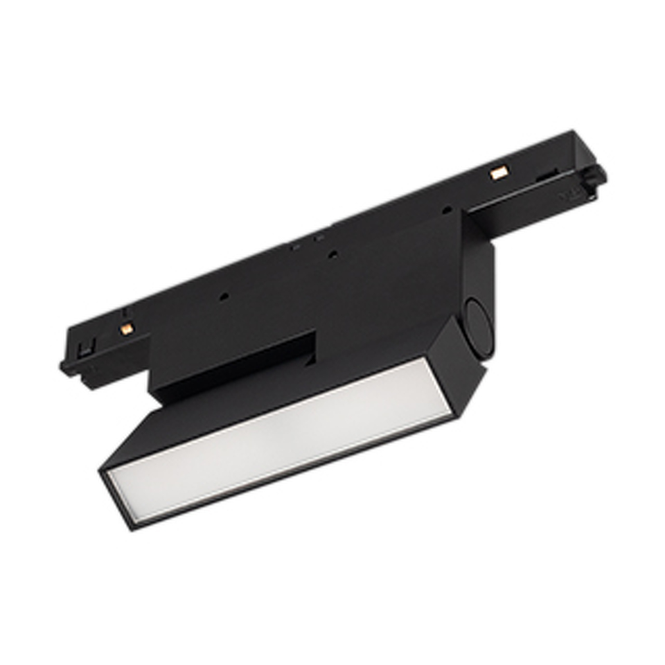 Фото №1  Arlight Светильник MAG-ORIENT-FLAT-FOLD-S195-6W Warm3000 (BK, 80 deg, 48V) ( IP20 Металл, 5 лет)