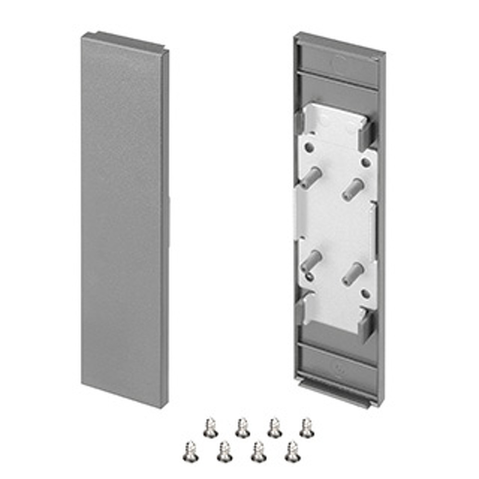 Фото №1  Arlight Заглушка SL-LINE-25100-DUAL SILVER глухая ( Пластик)
