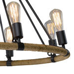 Превью фото №3  Люстра LOFT1861/8 Подвесная люстра LOFT IT Rope filament