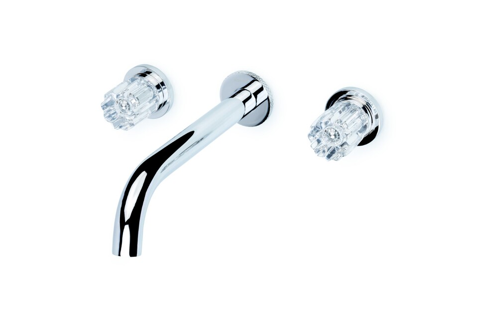 Фото №2  Boheme Смеситель из стены ELEGANTE на 3 отв. CHROME
