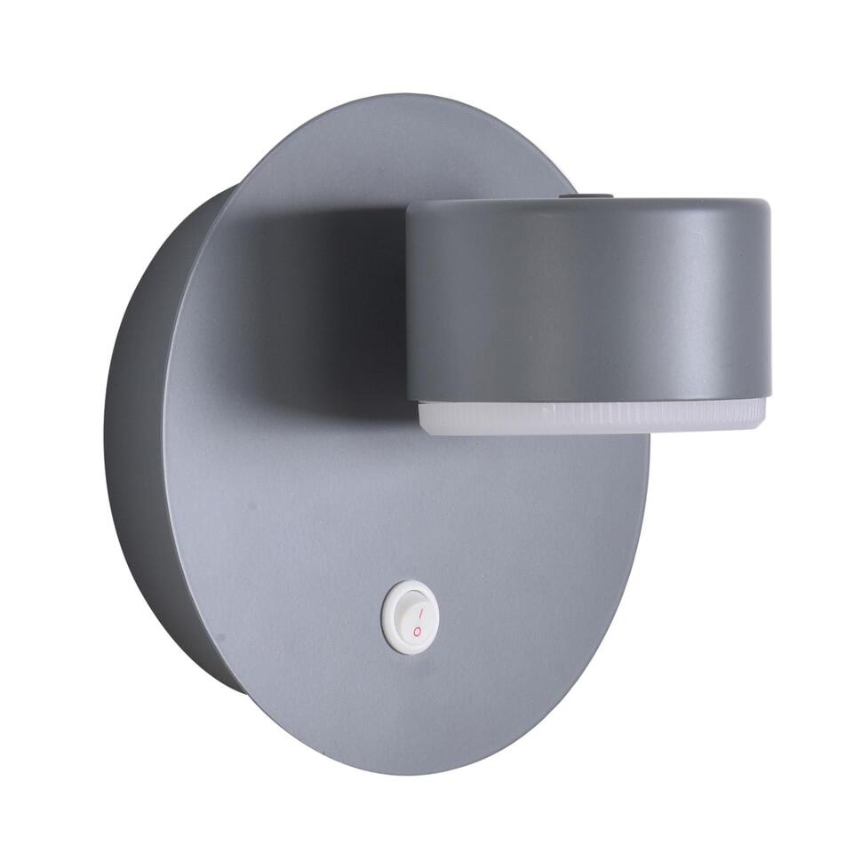 Фото №6  LUMION 8345/1W COMFI LN26 433 серый, металл Бра GX53 LED 1*7W 220V TORINA