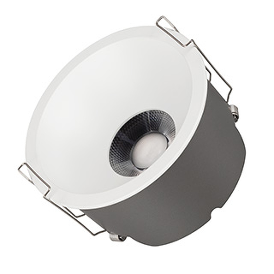 Фото №1  Arlight Светильник MS-HARBOR-R123-20W Warm3000 (WH, 24 deg, 230V) ( IP20 Металл, 5 лет)