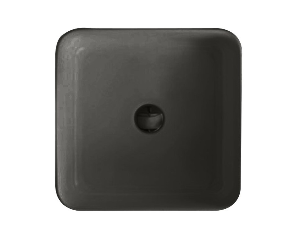 Фото №7  Раковина 40886 / PKU Althea Kuadro раковина накладная 40x40  Матовый черный Plus-Ton®
