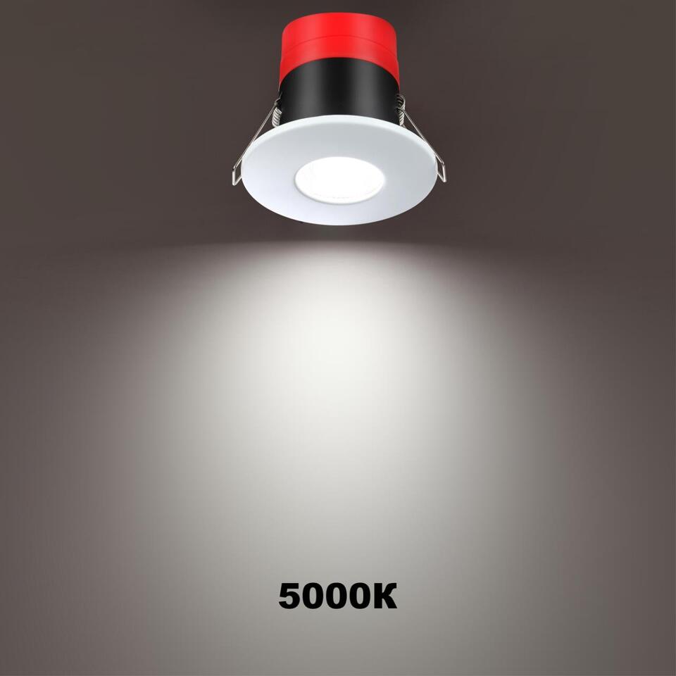 Фото №6  NOVOTECH 358639 SPOT NT21 452 белый Светильник встраиваемый светодиодный диммируемый, смена цв. температуры IP65 LED 3000К\4000К\5000К 8W 220V REGEN