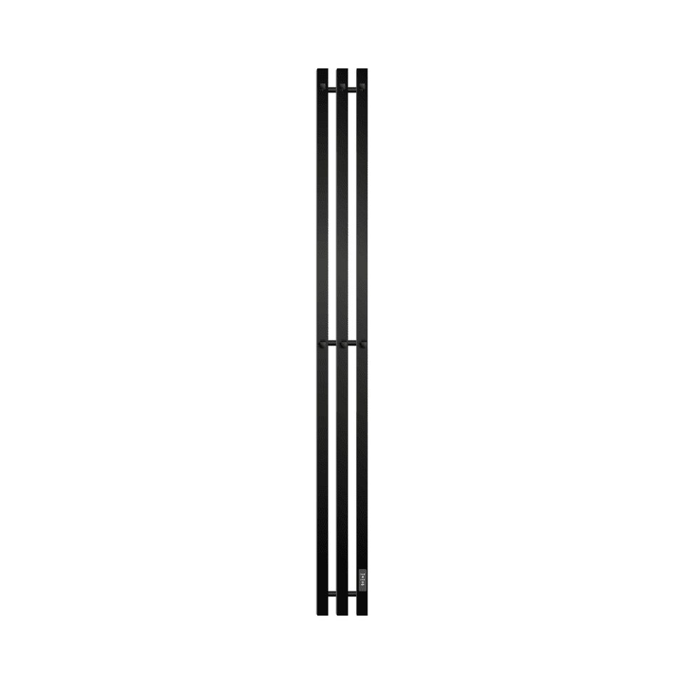 Фото №1  Полотенцесушитель Полотенцесушитель электрический Primoclima Sol Q E Black 150*12 3