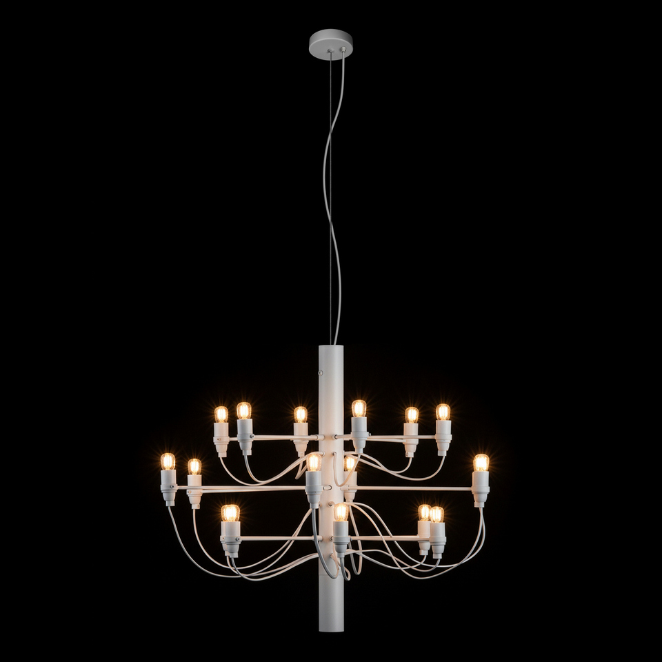 Фото №5  Подвесной светильник 10196/650 White Подвесной светильник LOFT IT Gino