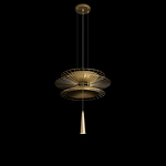 Превью фото №2  Подвесной светильник 10141B/400 Gold Подвесной светильник LOFT IT Star