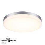 Превью фото №1  NOVOTECH 358891 STREET NT22 782 серебро Светильник ландшафтный светодиодный IP54 LED 4000К 40W 220V OPAL