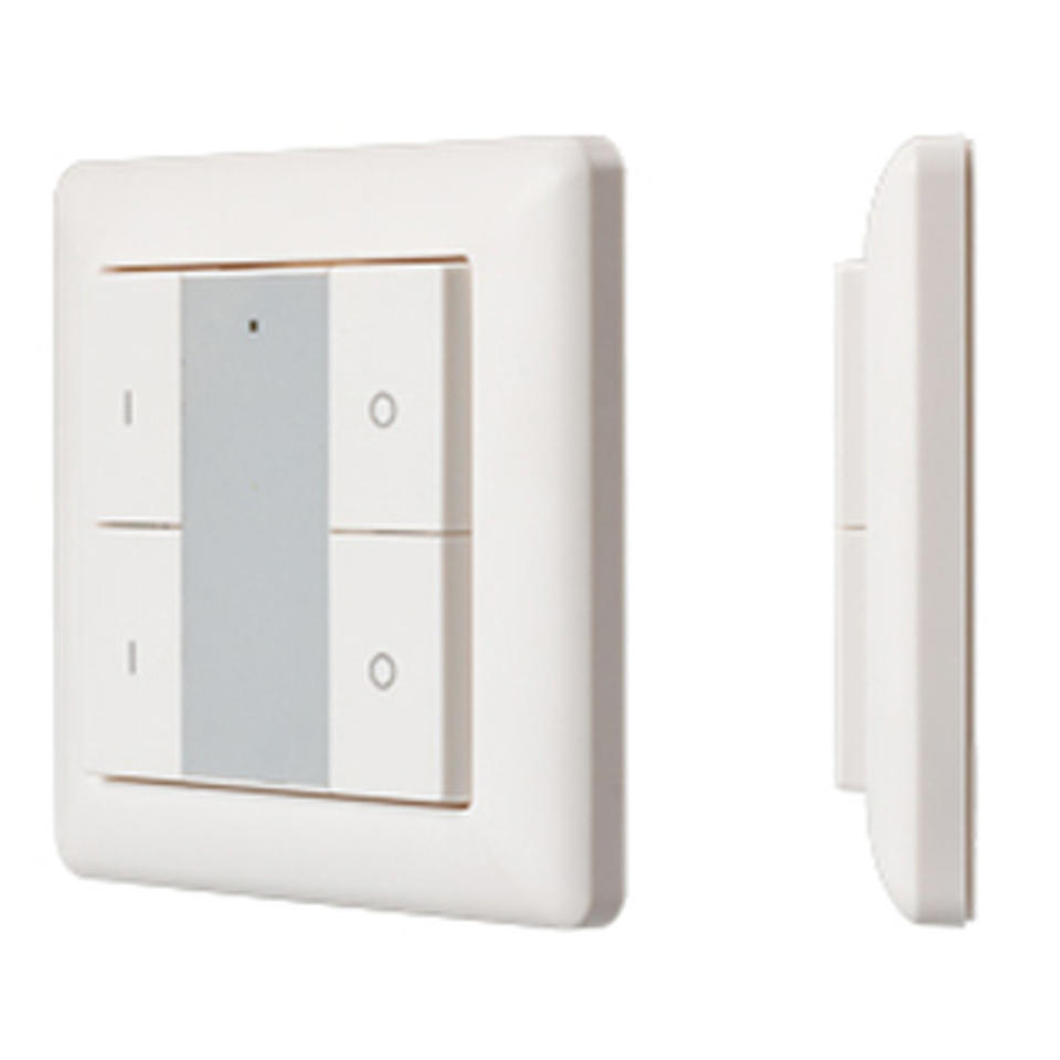 Фото №1  Arlight Панель Knob SR-KN9550K4-UP White (KNX, DIM) ( IP20 Пластик, 3 года)