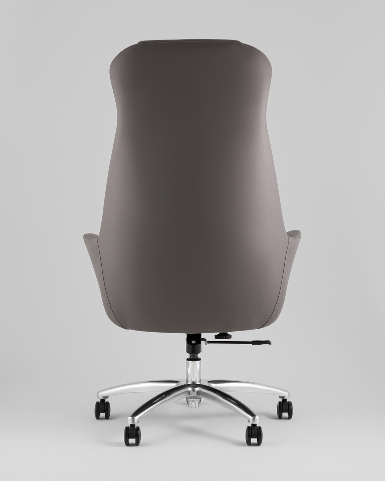 Фото №10  Кресло Кресло руководителя TopChairs Viking NEW серое