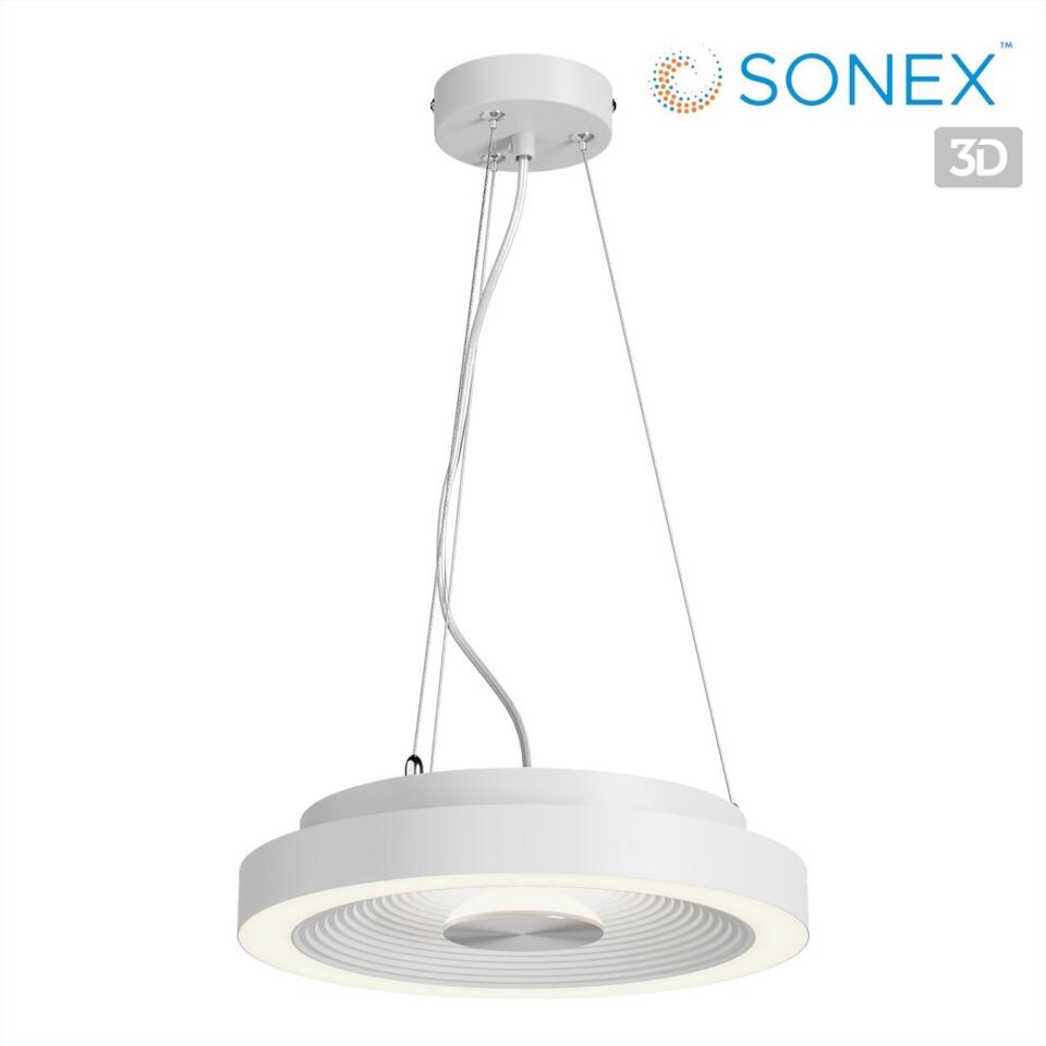 Фото №9  Подвесной светильник SONEX 7752/18L MITRA LED SN 535 Светильник пластик/белый LED 18Вт 4000K D320 IP54 QUANTUM