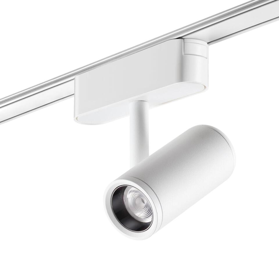 Фото №4  NOVOTECH 359105 SHINO NT23 186 белый Трековый светильник для низков. шинопровода IP20 LED 4000K 8W 48V 680Лм SMAL