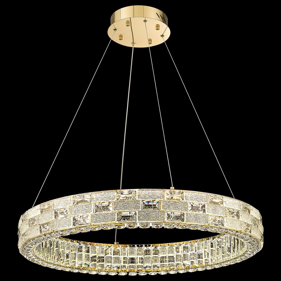 Фото №1  Подвесной светильник WE469.08.303 WERTMARK ELAINE светильник подвесной, LED, 80W, 3000/4000/6000K