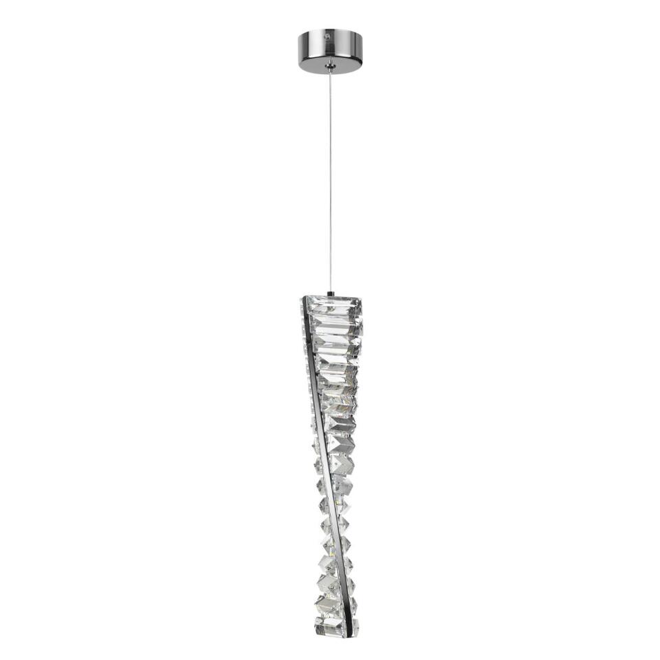 Фото №4  Подвесной светильник LUMION 5675/10L LEDIO LN26 158 хром Подвес LED 13W 3000K 220V ROSELLE