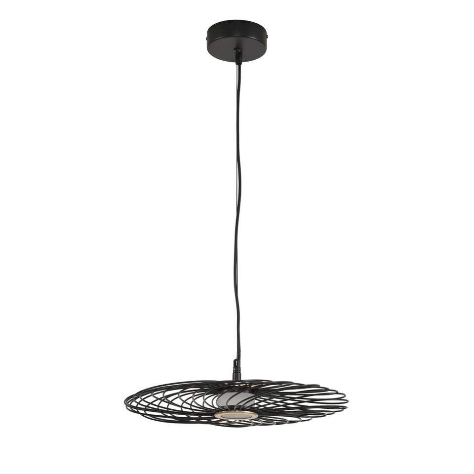 Фото №7  Подвесной светильник LUMION 8379/9L LEDIO LN26 299 черный, металл/акрил Подвес LED 9W 3000K 220V CAMOMILE