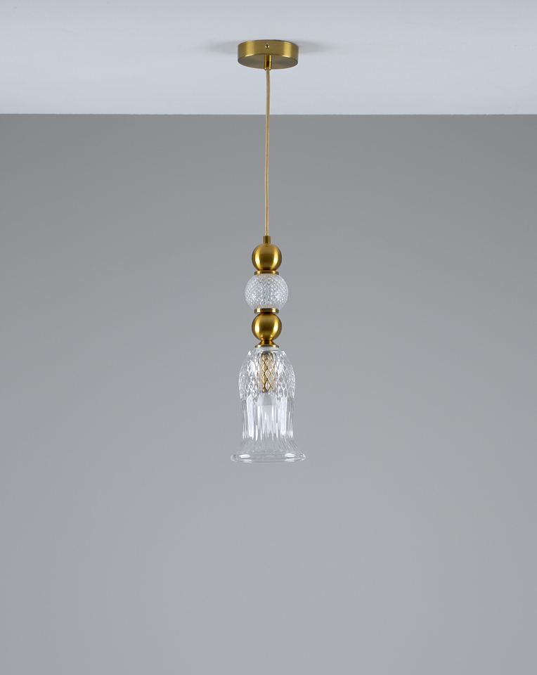 Фото №7  Подвесной светильник Светильник подвесной Moderli V10908-P Glassy