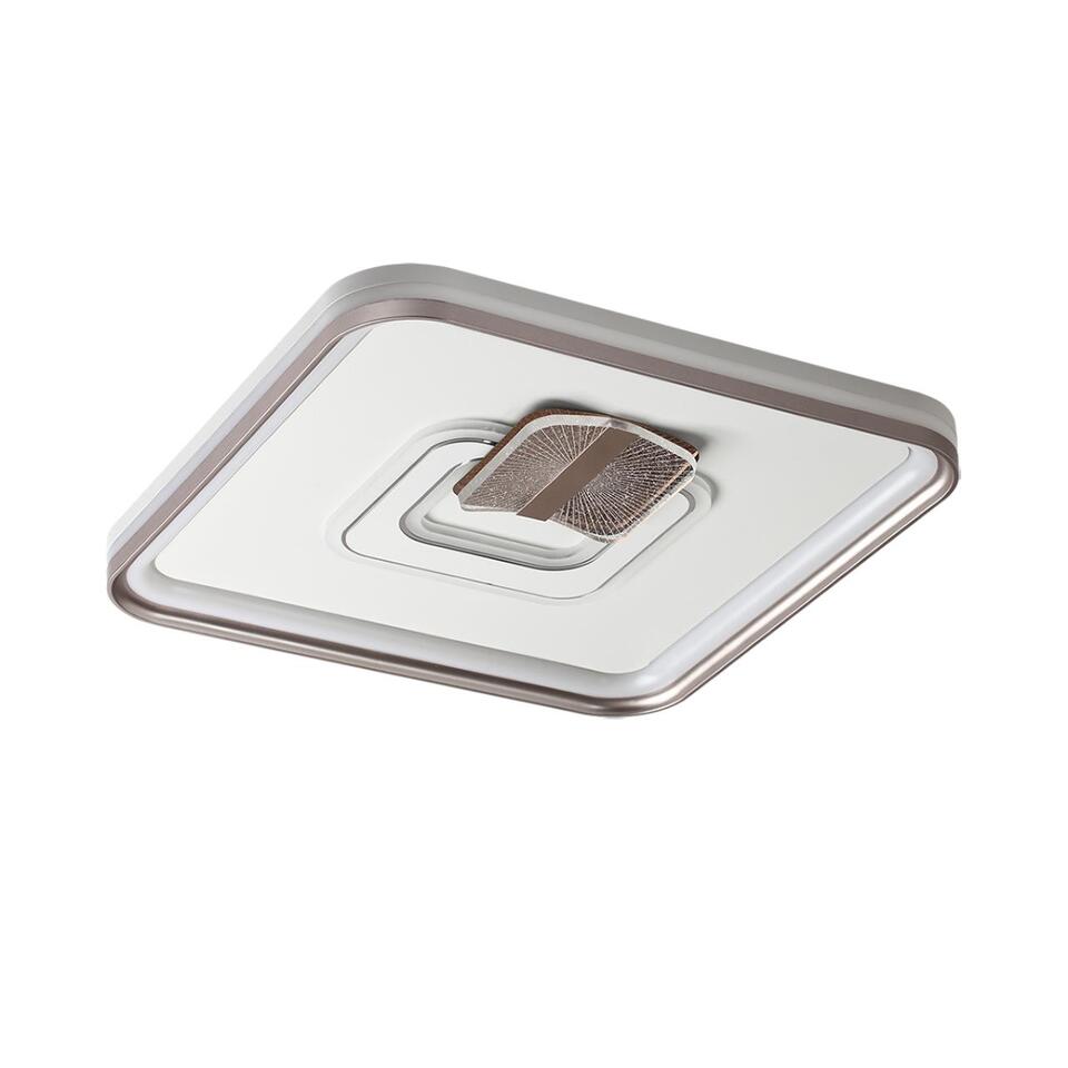 Фото №10  SONEX 7786/85L PIKO LED SN 607 Светильник металл/белый/бронза LED 85Вт 3000-6500K 490х490 IP20 пульт ДУ GEMINI