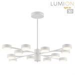 Превью фото №1  Люстра LUMION 8265/12 COMFI LN26 233 металл, белый Люстра GX53 LED 12*7W 220V TORINA