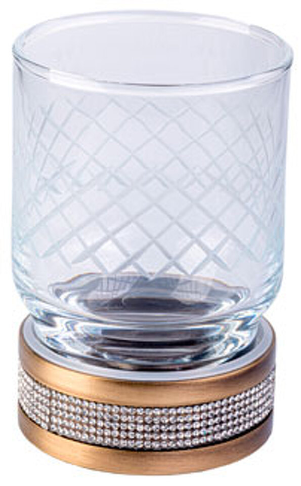Фото №1  Boheme Настольный стакан ROYALE CRISTAL BR