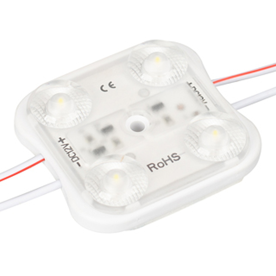 Фото №1  Arlight Модуль герметичный ARL-ORION-R20-12V Cool (2835, 4 LED) ( Закрытый)