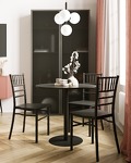 Превью фото №3  Стул Chiavari (Кьявари) пластик черный