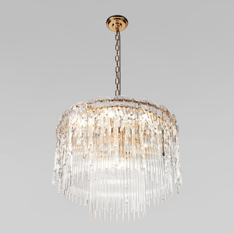 Фото №10  Подвесной светильник 10298/600 French gold Подвесной светильник LOFT IT Florida
