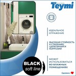Превью фото №2  Teymi Зеркало Solli Black Soft Line 60x80, LED подсветка, сенсор на взмах T20233S