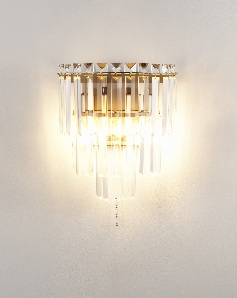 Фото №9  Бра Moderli V10739-2W Crystal