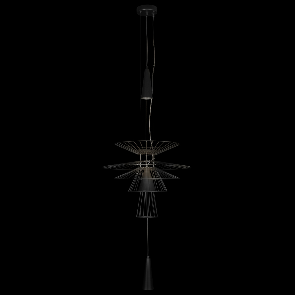 Фото №7  Подвесной светильник 10141/400 Black Подвесной светильник LOFT IT Star