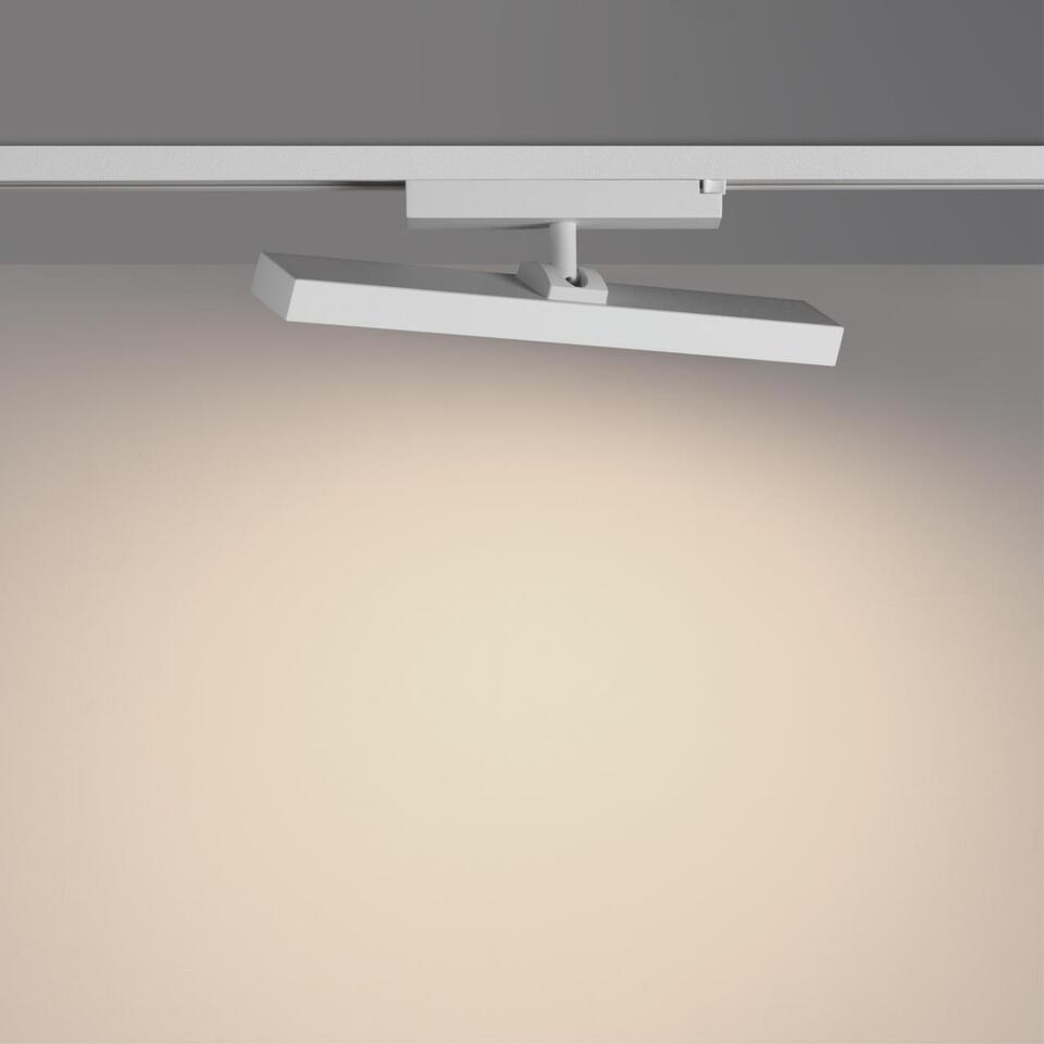 Фото №7  NOVOTECH 359775 PORT NT25 242 белый Светильник однофазный двухжильный трековый с переключ. цв. температуры IP20 LED 18W 180-265V 2700К/3200К/4000К STRATUS