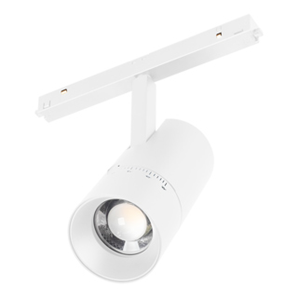 Фото №1  Arlight Светильник MAG-ORIENT-SPOT-ZOOM-R65-15W Warm3000 (WH, 34-60 deg, 48V) ( IP20 Металл, 5 лет)