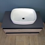 Превью фото №10  Раковина Teymi Раковина Solli 51 artceramic, накладная, белая T50209
