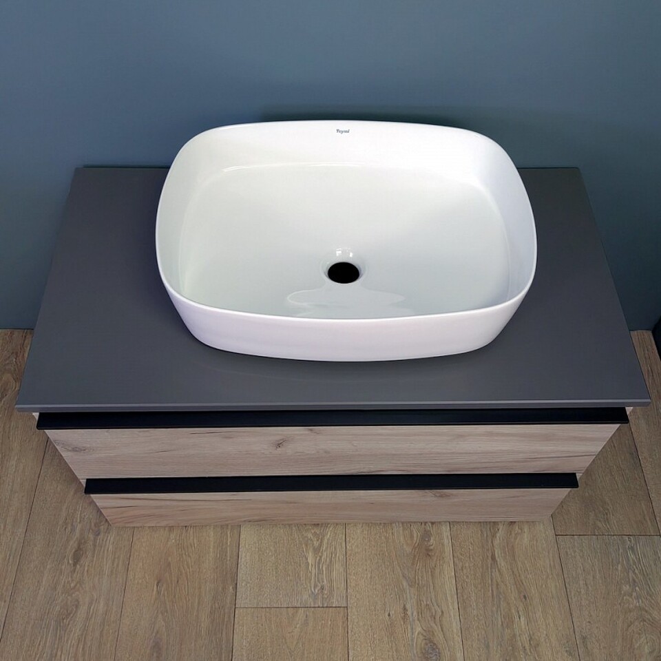 Фото №16  Раковина Teymi Раковина Solli 51 artceramic, накладная, белая T50209