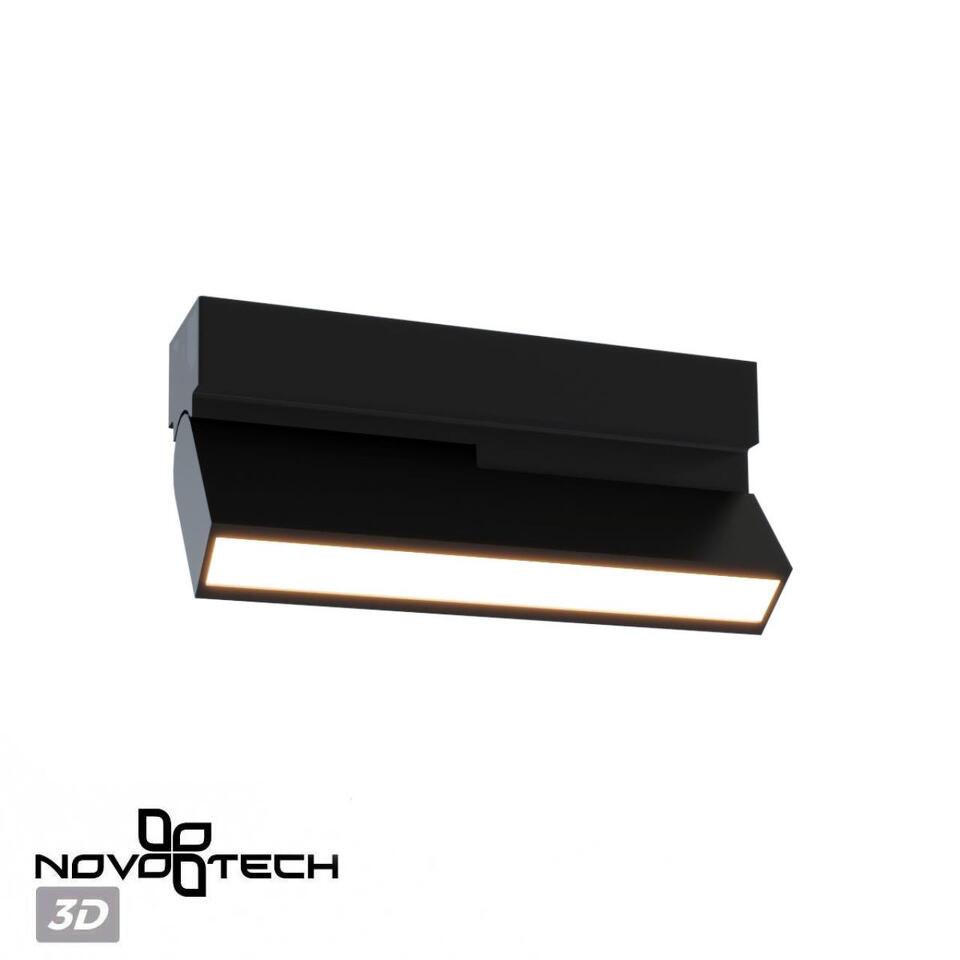 Фото №6  NOVOTECH 359765 OVER NT25 398 черный Светильник накладной с перекл. цв. температуры IP20 LED 6W 180-265V 2700К/3200К/4000К EOS