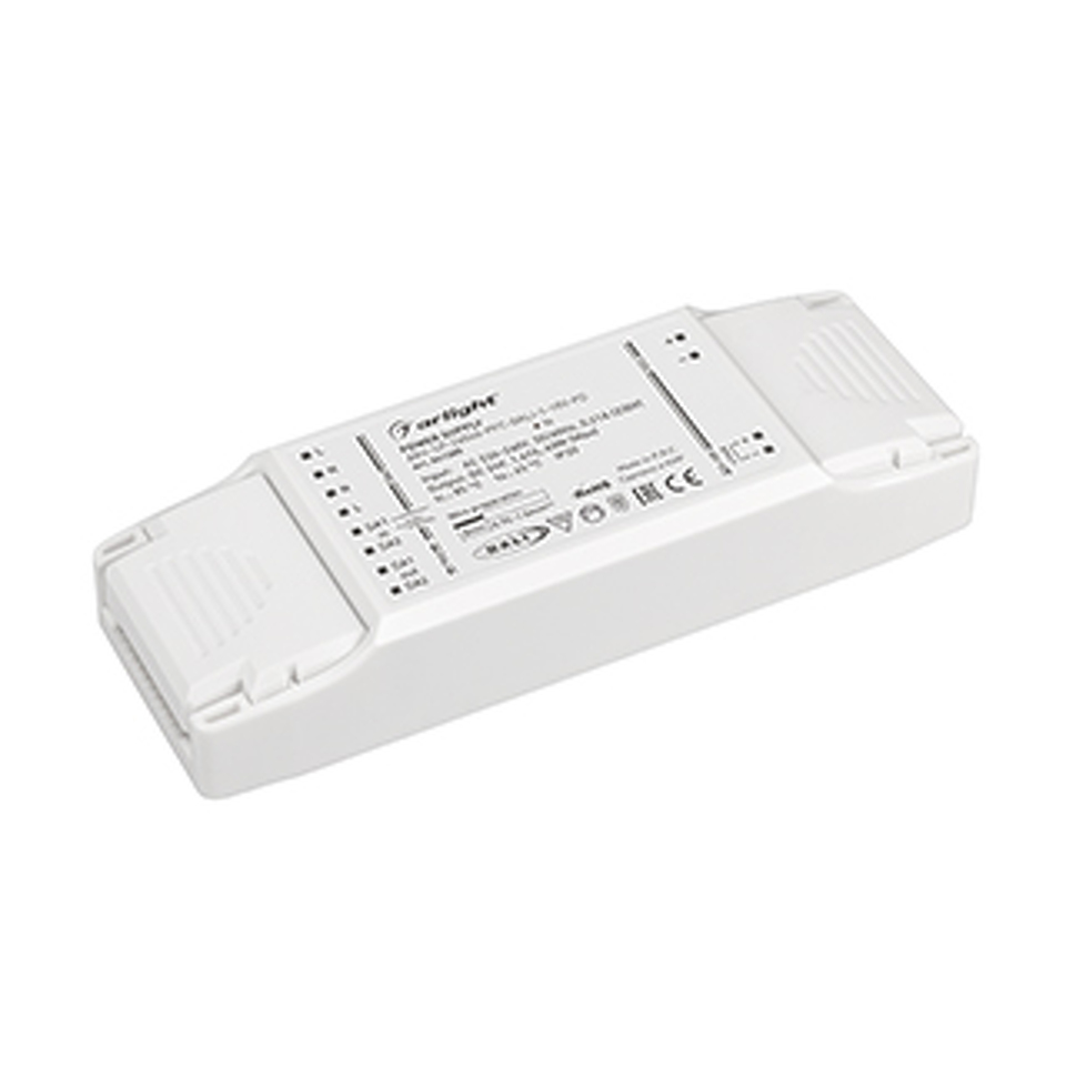 Фото №1  Arlight Блок питания ARV-SP-24040-PFC-DALI-1-10V-PD (24V, 1.67A, 40W) ( IP20 Пластик, 5 лет)