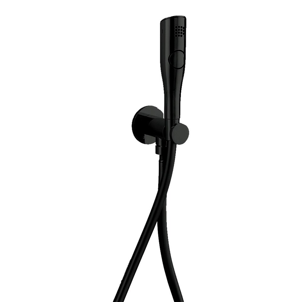 Фото №3  SD019CXX AQUAelite гигиенический гарнитур из ABS пластика Матовый чёрный, 38/05Q
